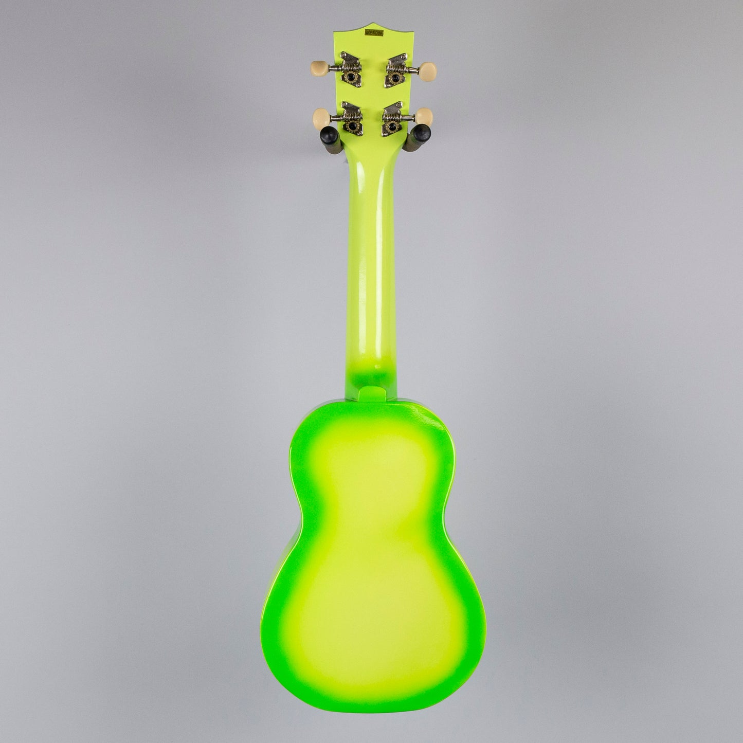 Kala Makala Soprano Dolphin Ukulele, Green Burst