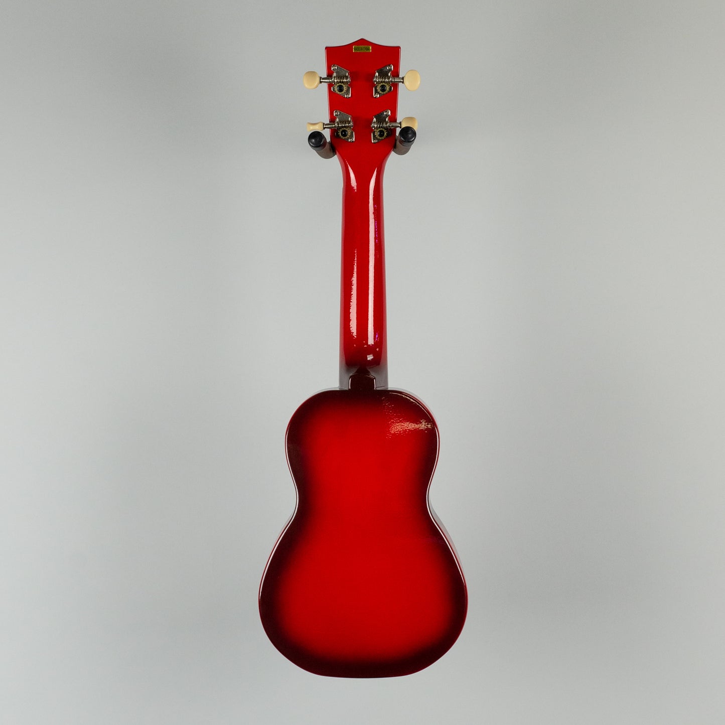 Kala Makala Soprano Dolphin Ukulele, Red Burst