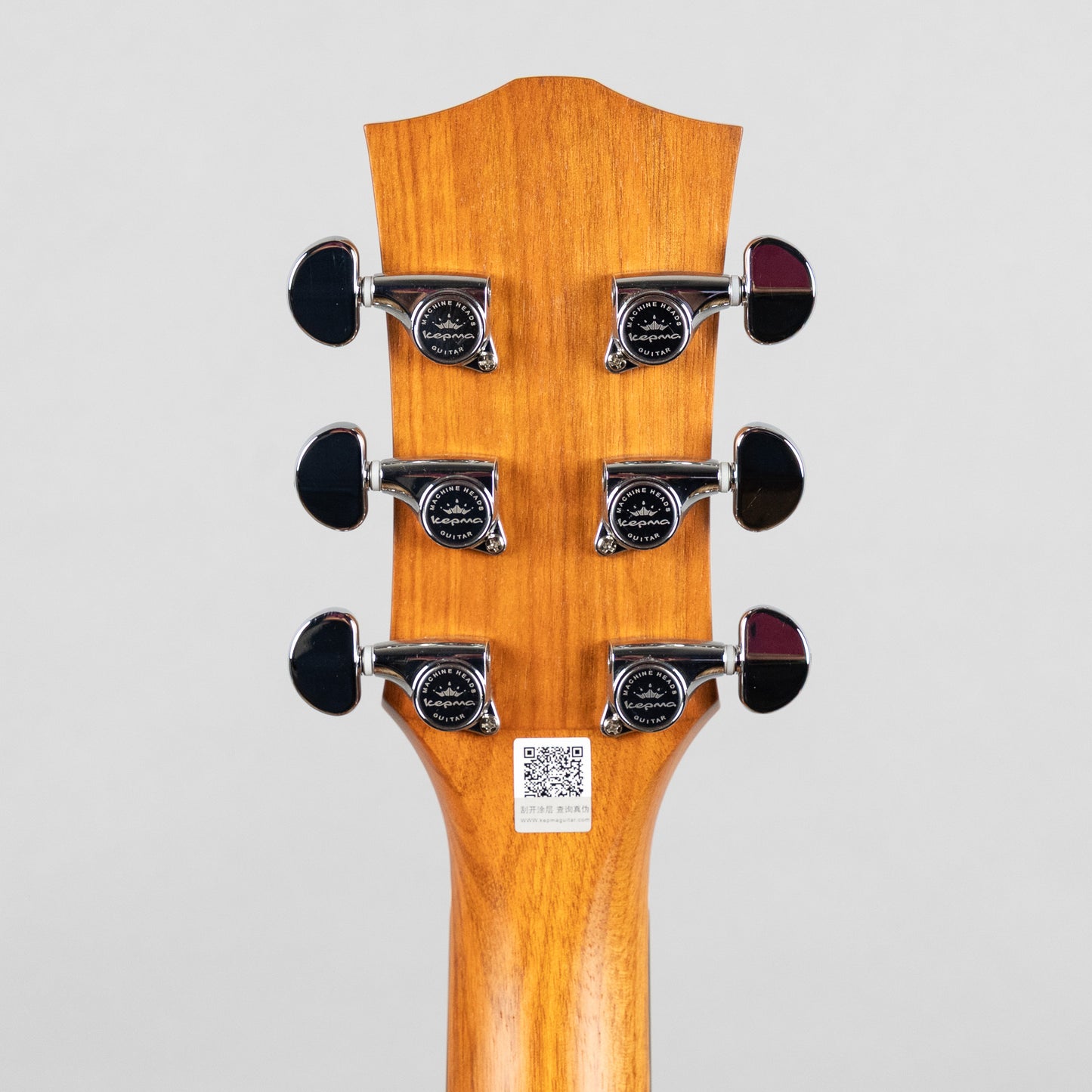 Kepma D3-130BK+ K3 Series Dreadnought Acoustic Guitar, Black Matte Finish