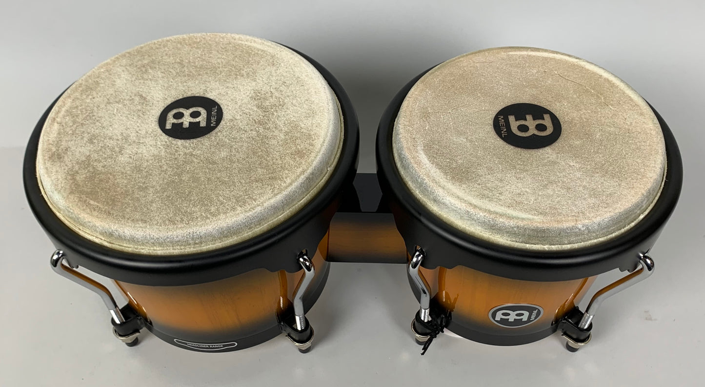 Meinl HB100 Headliner Series 6.75/8" Bongos, Vintage Sunburst