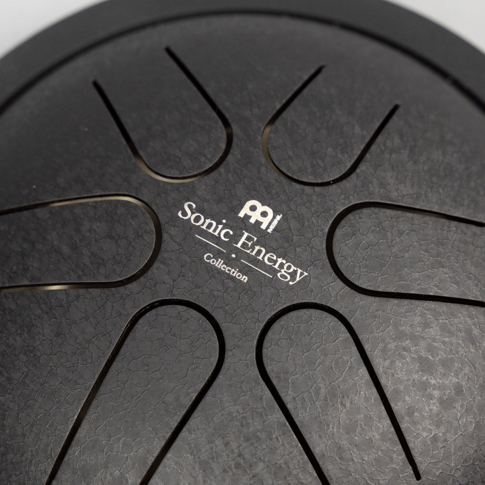 Meinl Sonic Energy MSTD1BK 6" Mini Steel Tongue Drum, C Major, Black