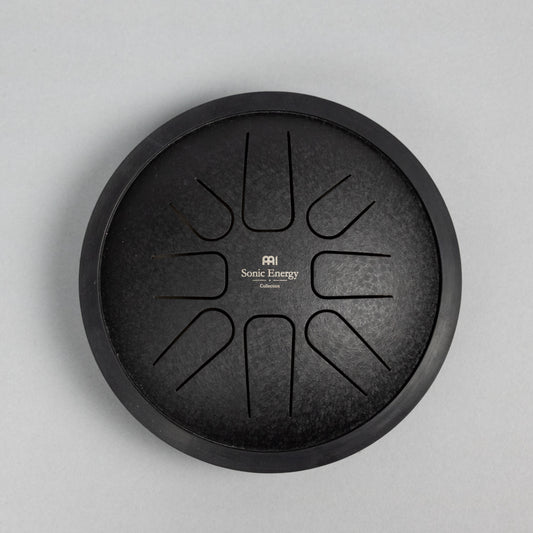 Meinl Sonic Energy SSTD1BK 7" Small Steel Tongue Drum, F Minor, Black
