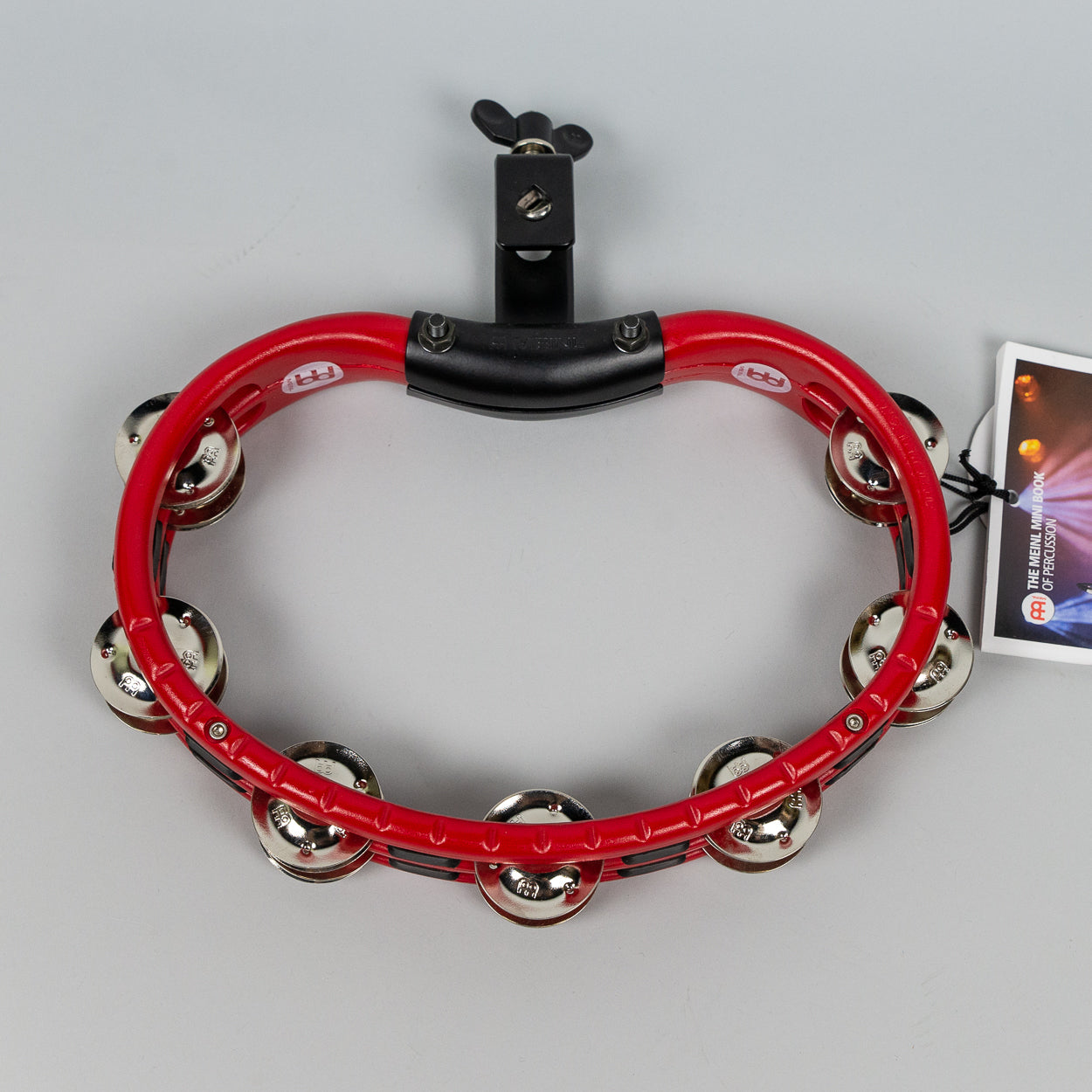 Meinl TMT2R Mountable Molded ABS Tambourine, Red