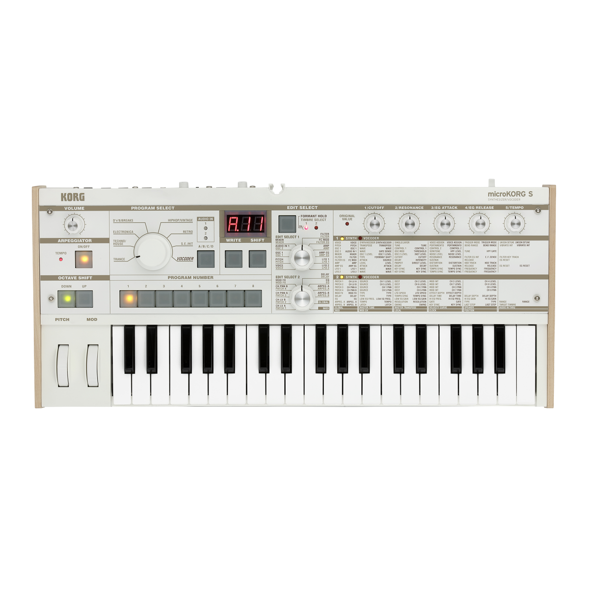 Korg microKORG S Synthesizer / Vocoder