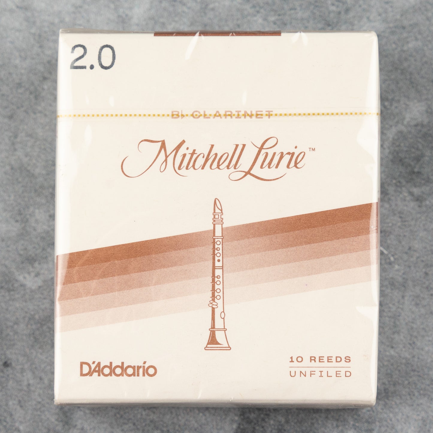 Mitchell Lurie Bb Clarinet Reeds, Strength 2 (Box of 10)