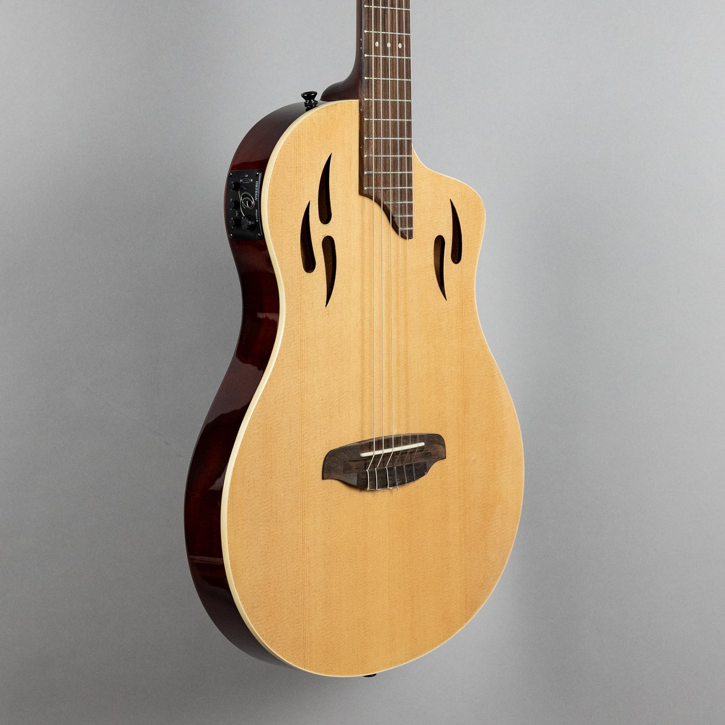 Ortega TourPlayer Nylon String Guitar in Natural