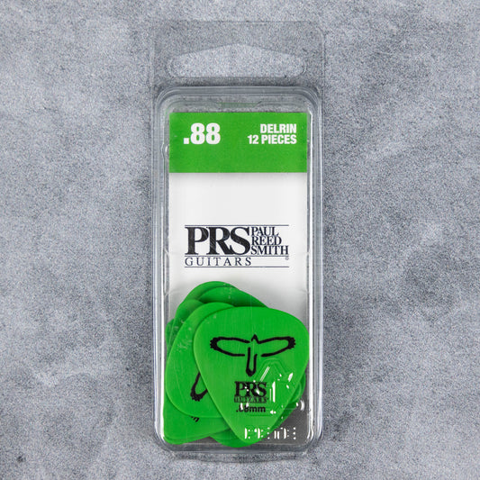 Paul Reed Smith Delrin Picks - Green 0.88mm (12-Pack)