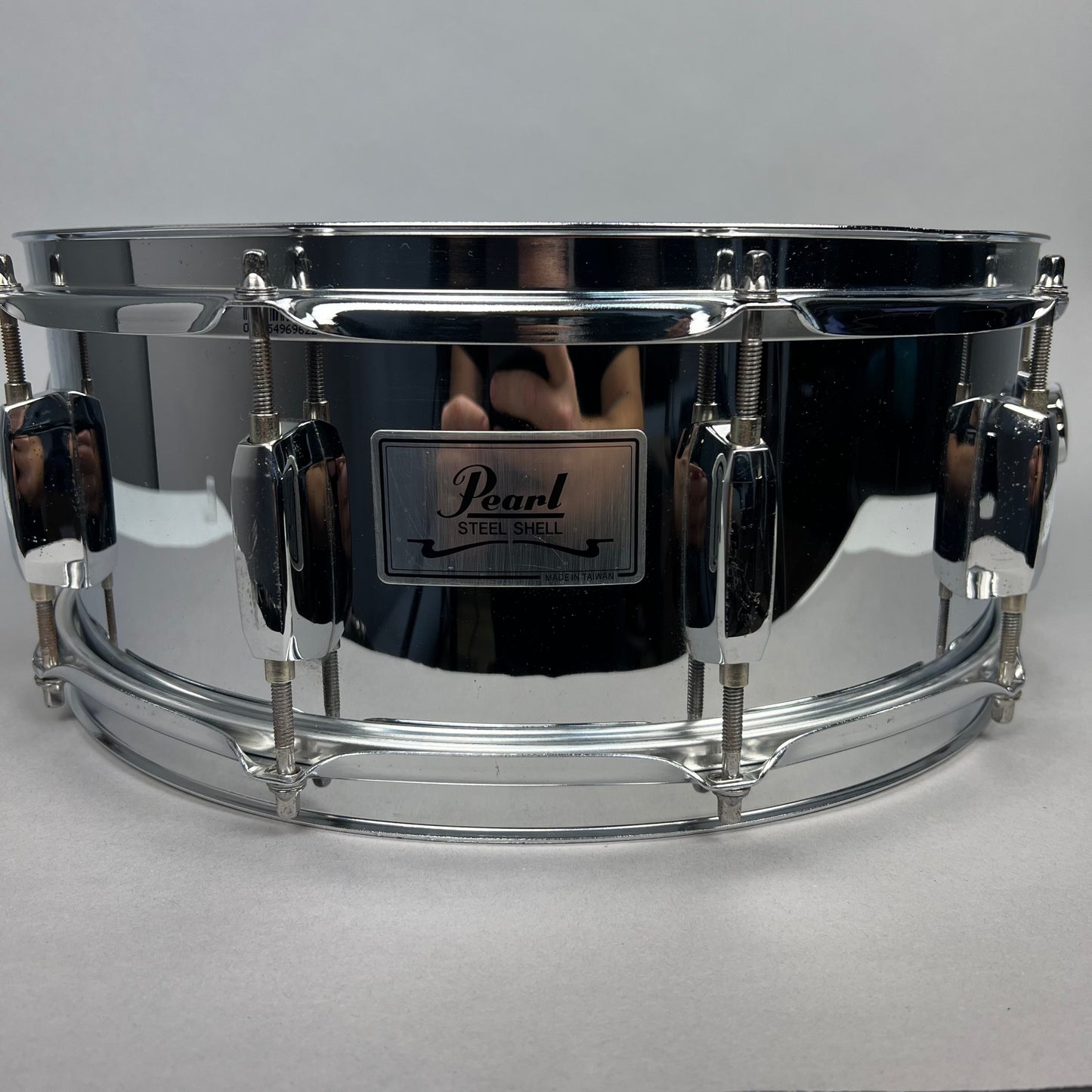 Used Pearl 14" Steel Shell Snare Drum