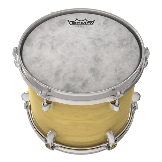 Remo Ambassador Fiberskyn Tom Drumhead