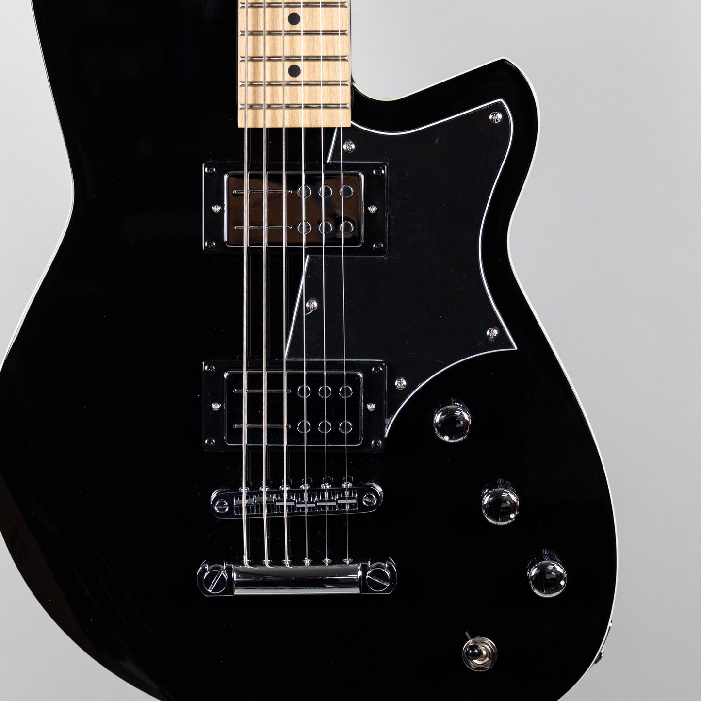 Reverend Descent RA Baritone in Midnight Black