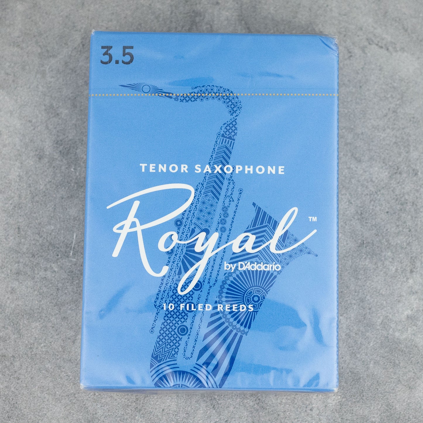 Royal by D'Addario Tenor Sax Reeds, Strength 3.5 (Box of 10)