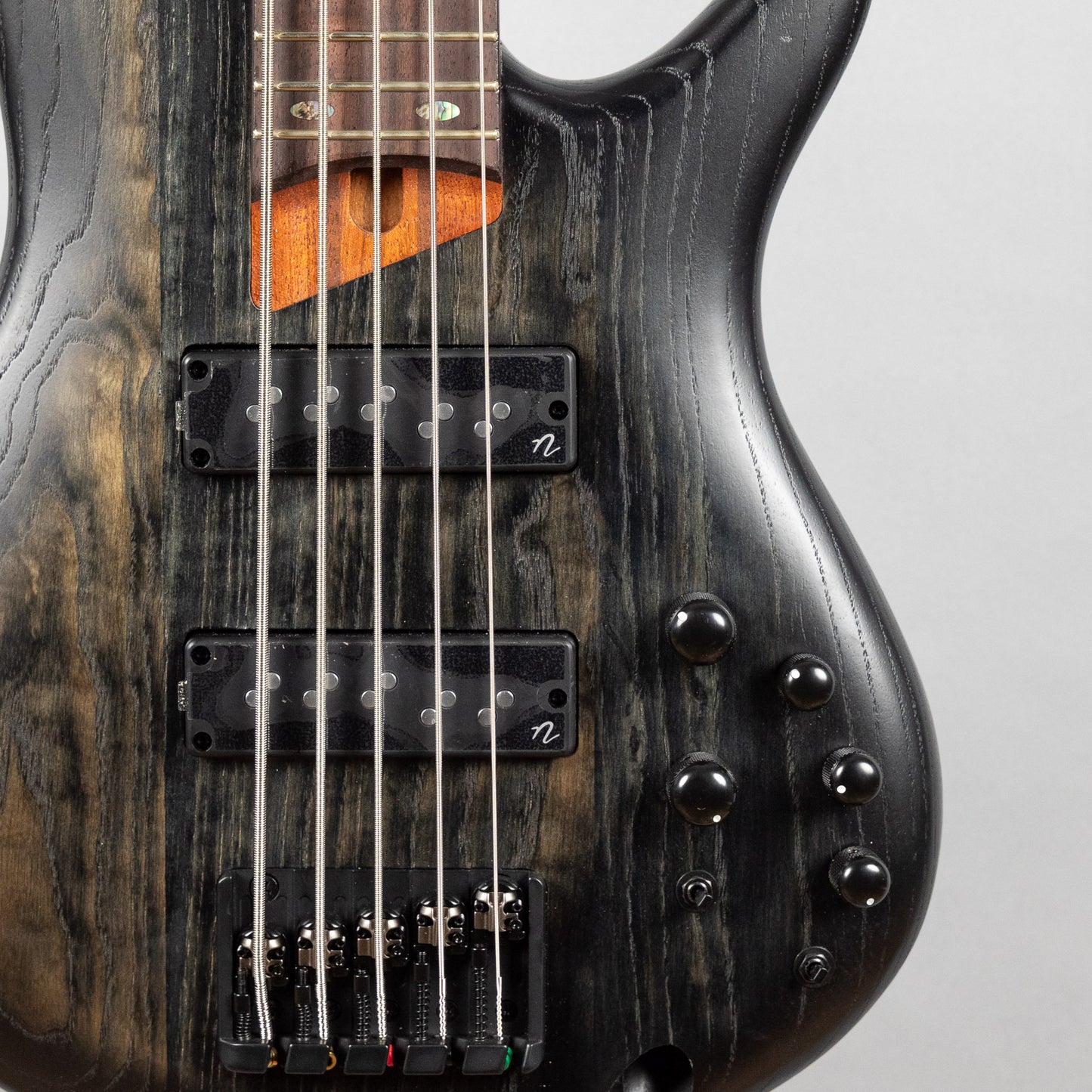 Ibanez SR605E SR Standard 5-String Bass, Black Stained Burst