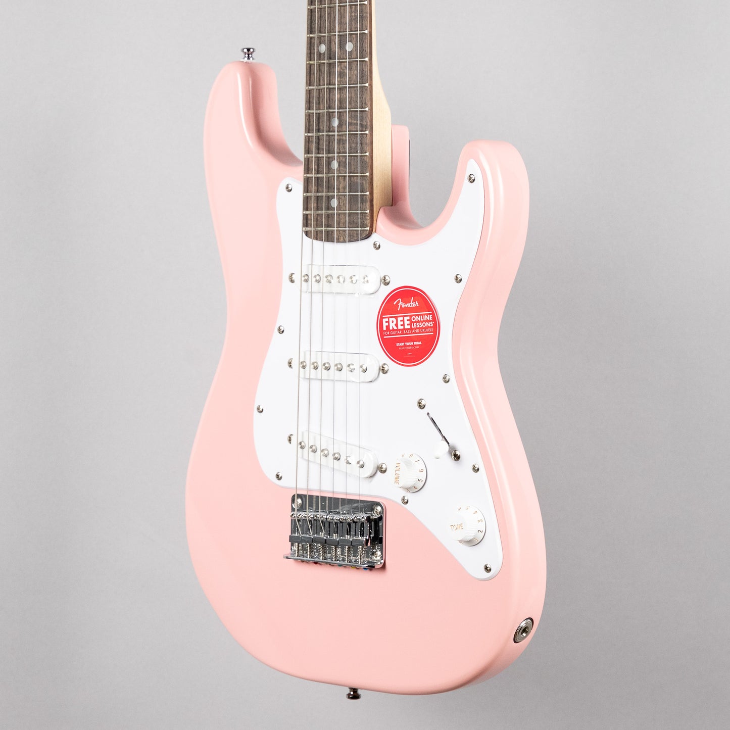 Squier Mini Stratocaster, Shell Pink