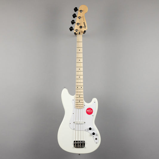 Squier Sonic Bronco Bass, Arctic White