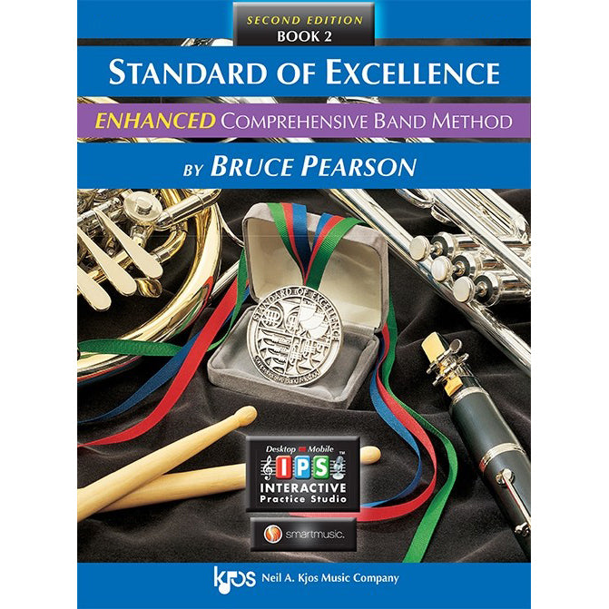 Standard of Excellence Enhanced 2nd Edition Timpani & Auxiliary Percussion Book 2