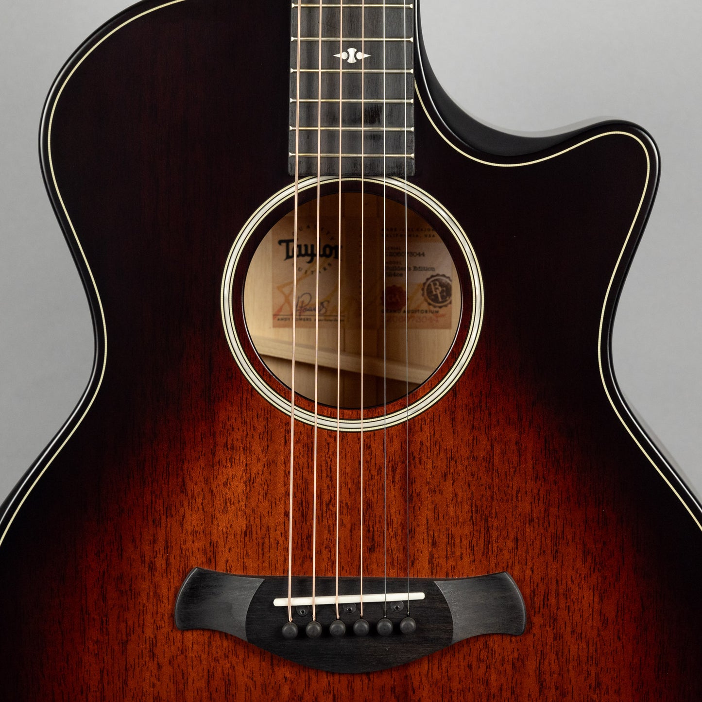 Taylor Builder's Edition 324ce, Tobacco Kona Burst