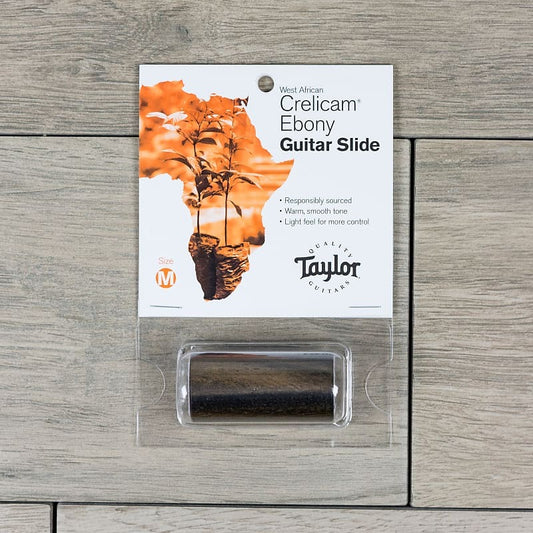 Taylor Ebony Guitar Slide, Size Medium (3/4")