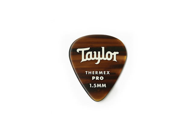 Taylor Premium 351 Thermex Pro Picks, Tortoise Shell, 6-Pack, 1.50mm