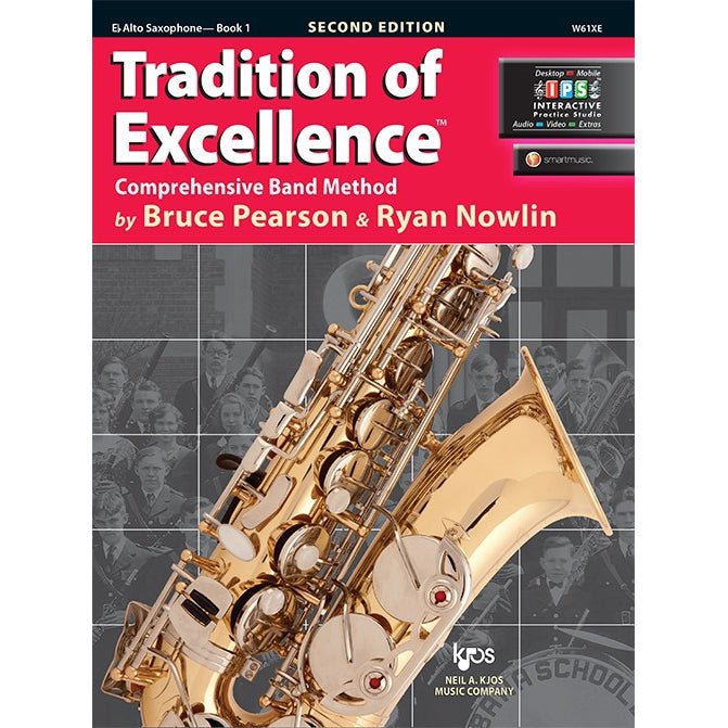 Tradition of Excellence Alto Saxophone Book 1