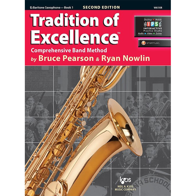 Tradition of Excellence Baritone Saxophone Book 1