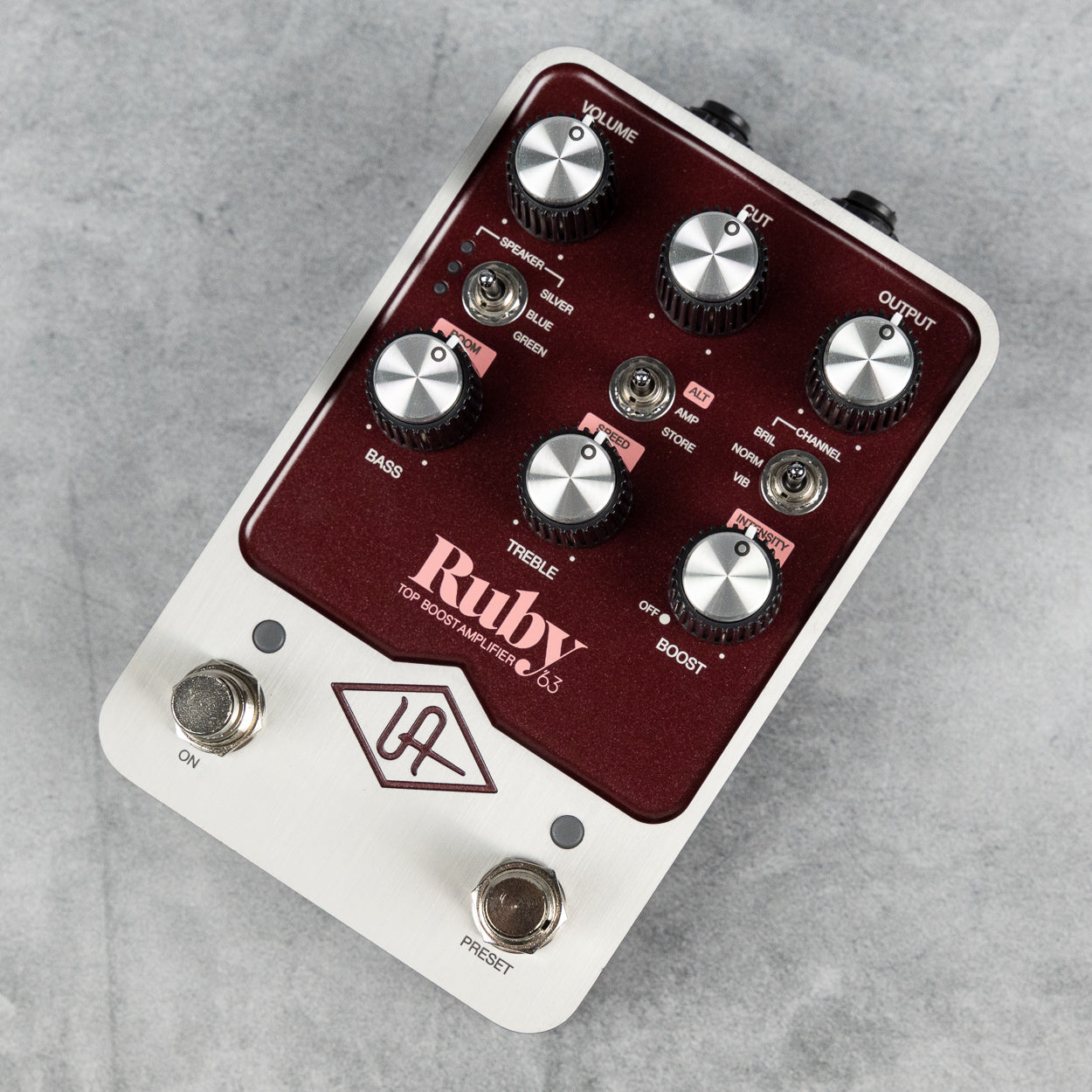 Universal Audio Ruby '63 Top Boost Amplifier Pedal