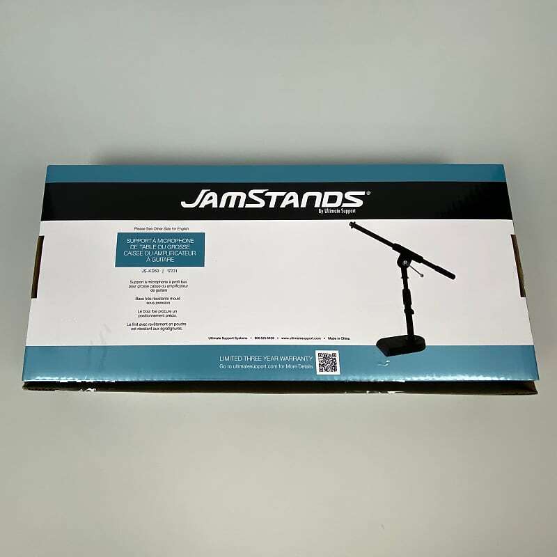 Ultimate Support JamStand Boom Mic Stand for Kick Drum/Guitar Amp