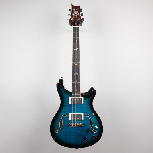 Used Paul Reed Smith SE Hollowbody II Piezo, Peacock Blue, w/Case