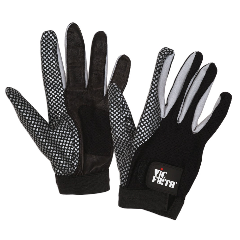 Vic Firth VICGLVL Drum Gloves, Size Large