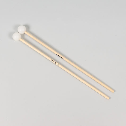 Vic Firth M14 American Custom Keyboard Soft, White Poly Mallets