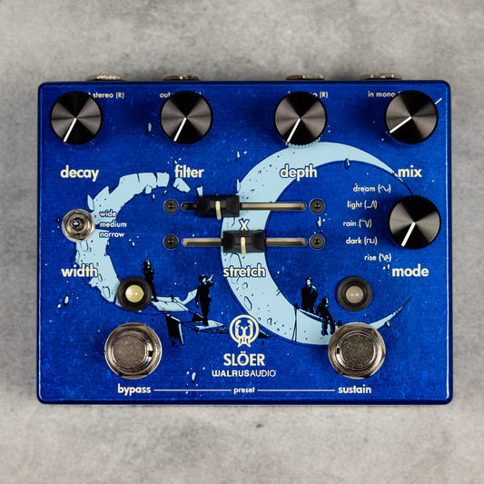 Walrus Audio Slöer Ambient Reverb, Blue