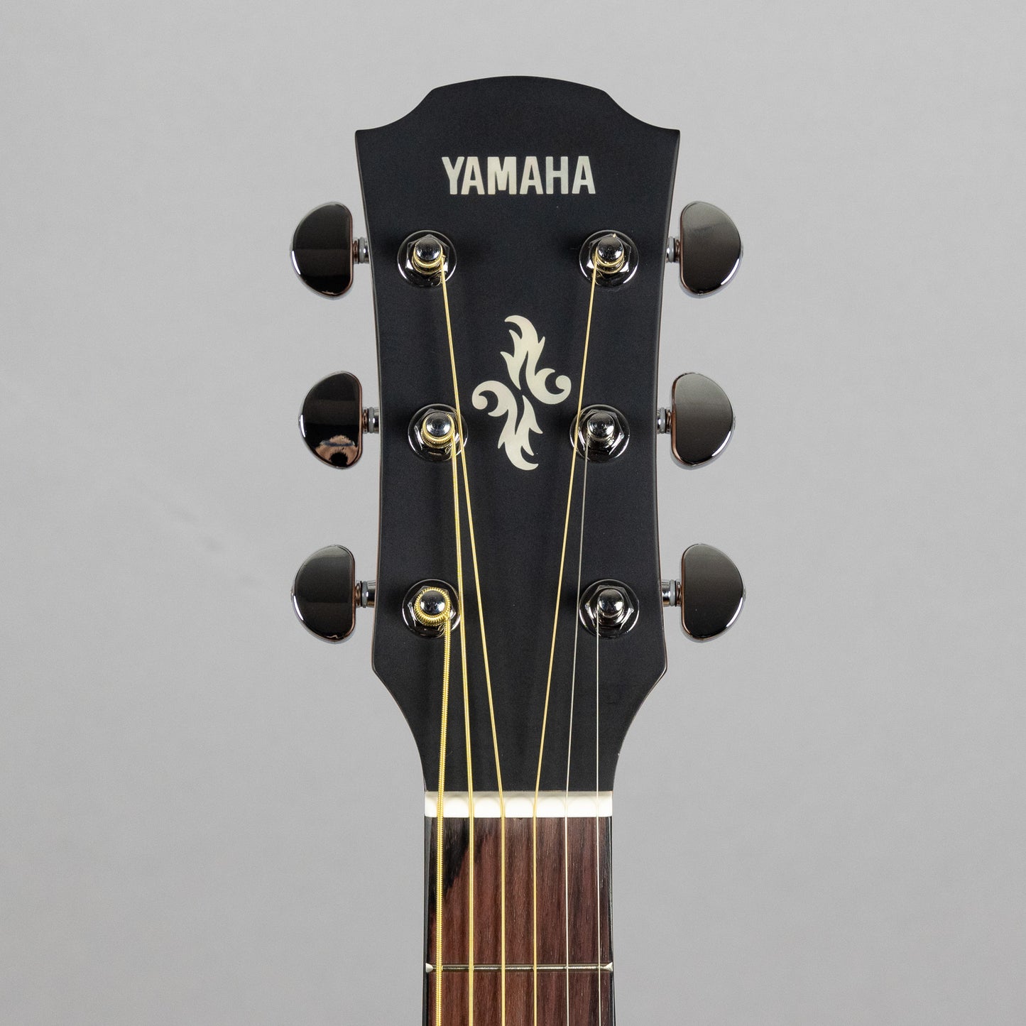 Yamaha APX600M Thinline Acoustic Guitar, Smokey Black (Matte)