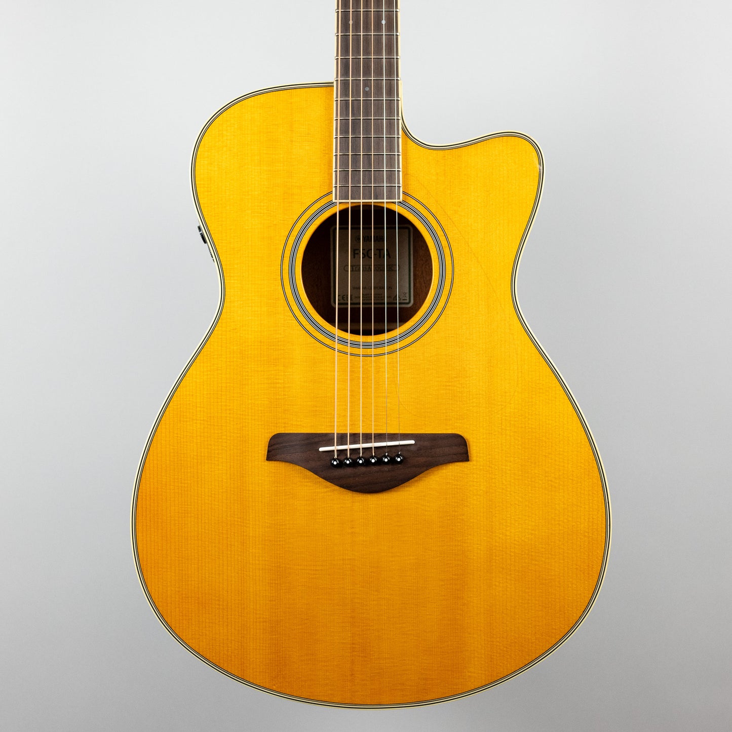 Yamaha FSC-TA TransAcoustic, Vintage Tint