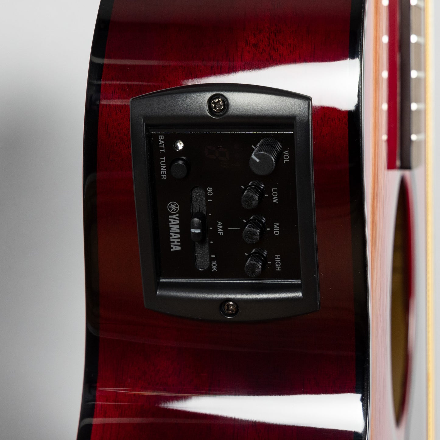 Yamaha FSX800C Acoustic Guitar in Ruby Red