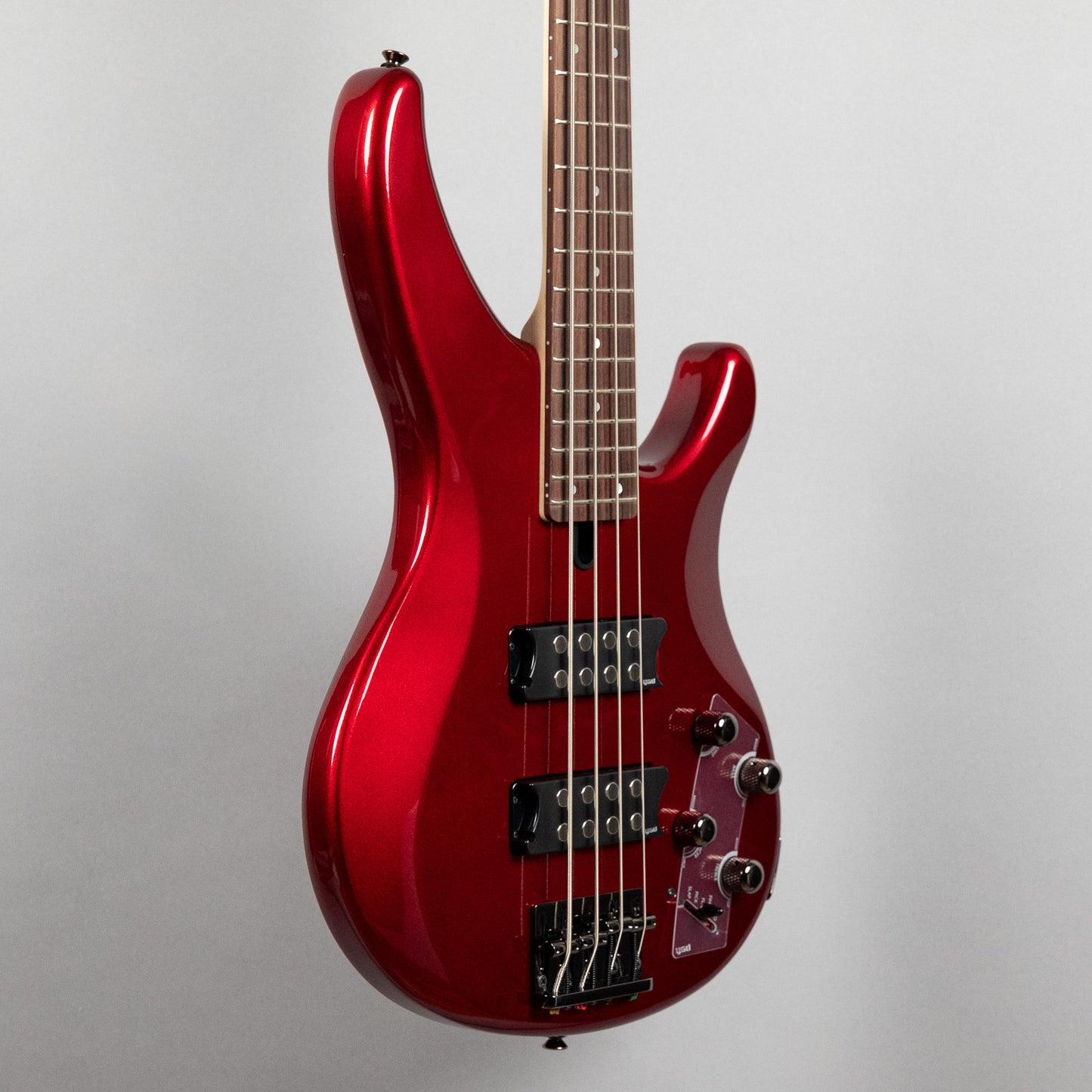 Yamaha TRBX304 4-String Bass Guitar in Candy Apple Red