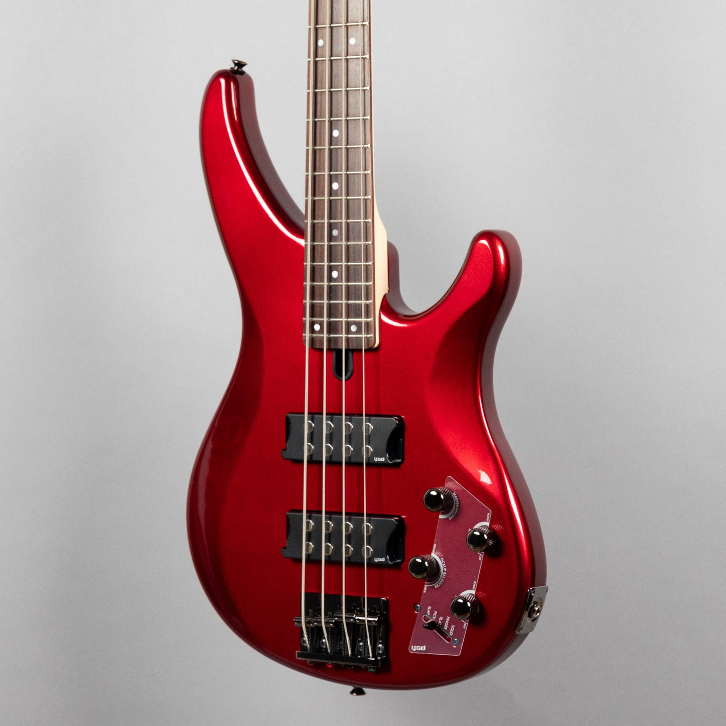 Yamaha TRBX304 4-String Bass Guitar in Candy Apple Red