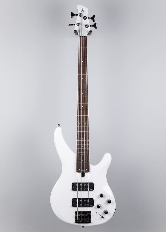 Yamaha TRBX304 4-String Bass Guitar in White