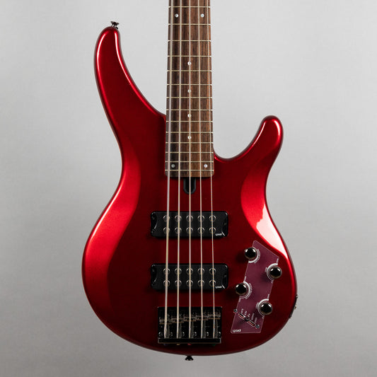 Yamaha TRBX305 5-String Bass in Candy Apple Red