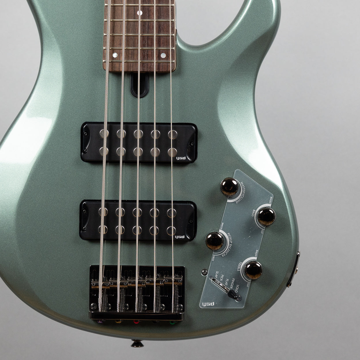 Yamaha TRBX305 5-String Bass in Mist Green