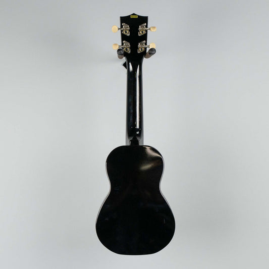 Kala Makala Soprano Dolphin Ukulele, Charcoal Black