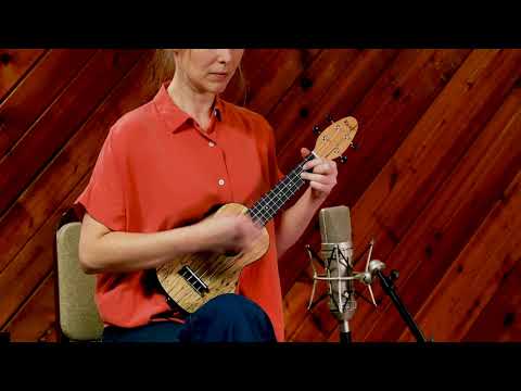 Ortega KEIKI K3 Series Ukulele Pack, Spalted Maple w/Bag, Tuner, Picks, & Strap