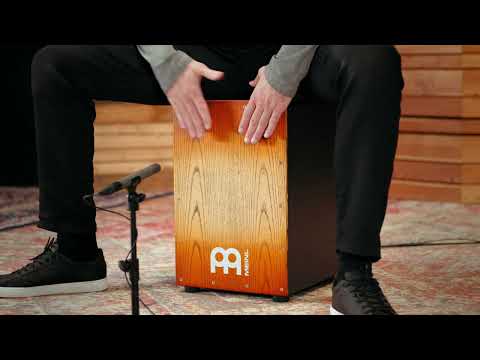Meinl Headliner Series Snare Cajon, Sonoran Amber Fade