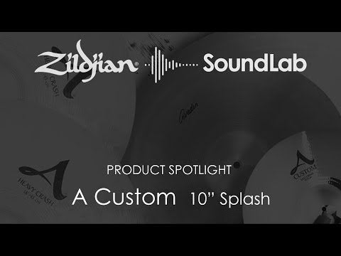 Zildjian 10" A Custom Splash Cymbal