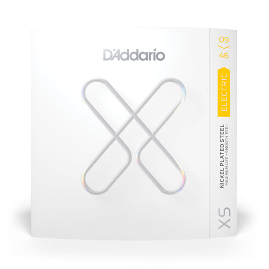 D'Addario XSE0946 Nickel Wound Electric Guitar Strings, Super Lt Top/Reg Btm, 09-46