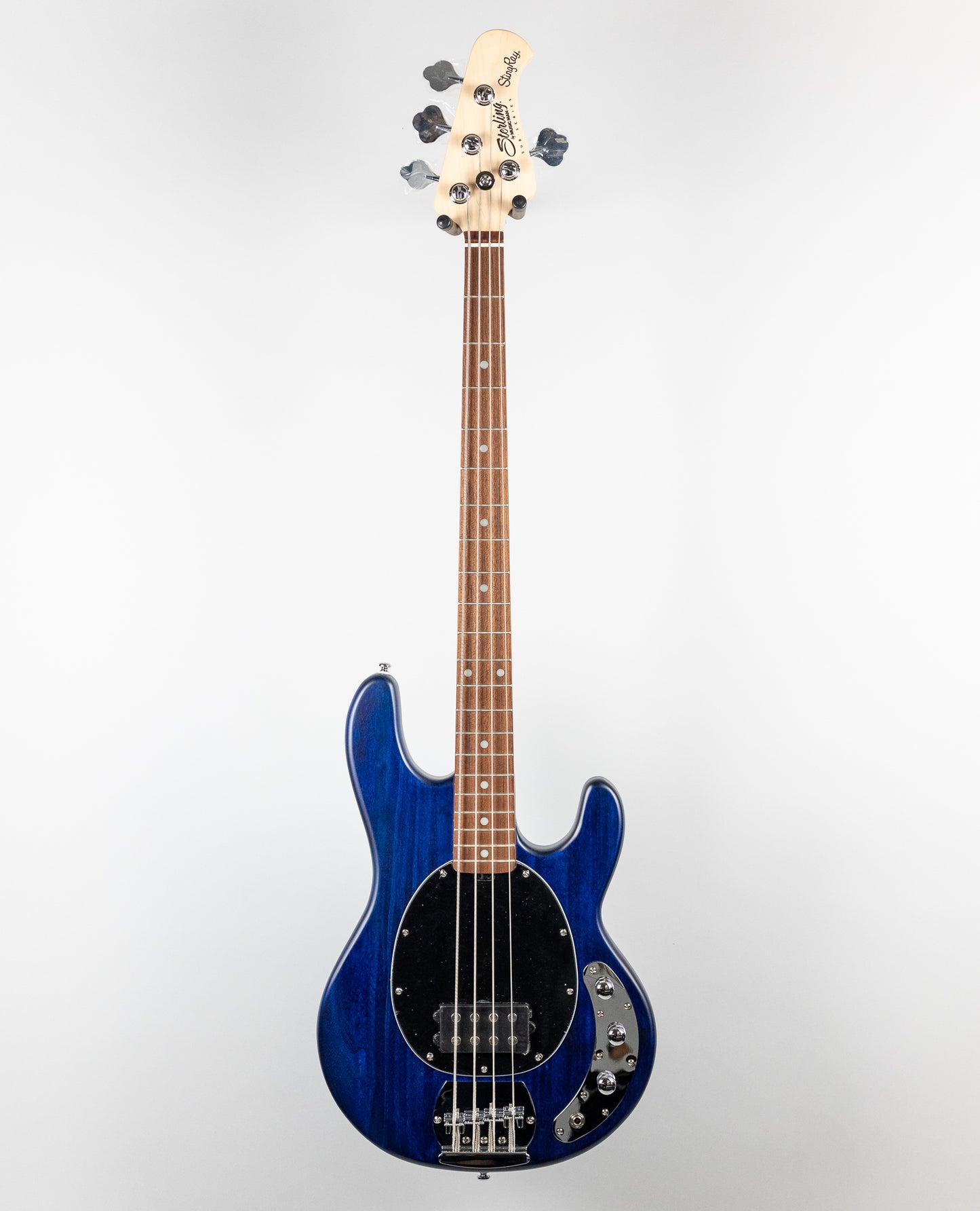 Sterling StingRay Ray4 Bass in Trans Blue Satin