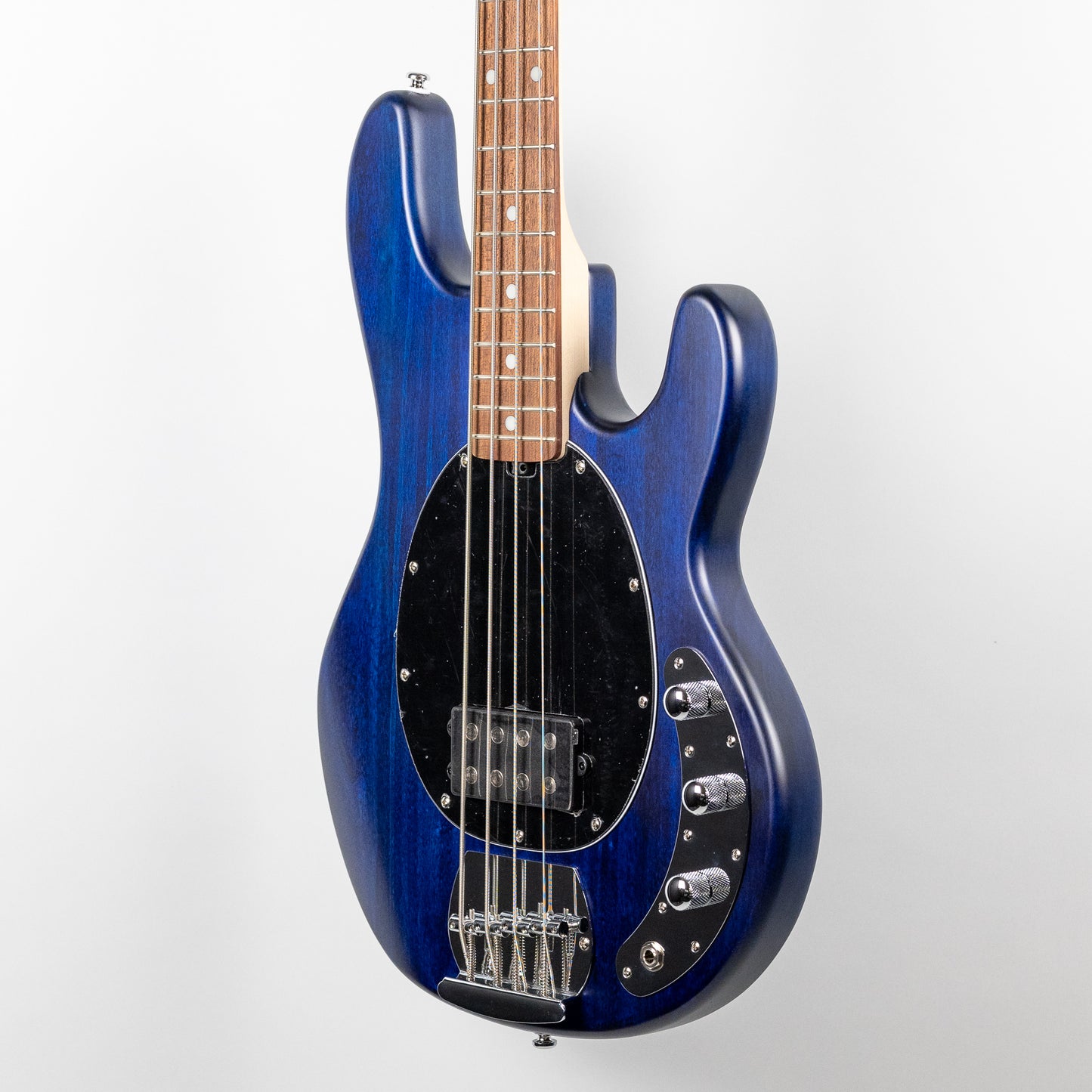 Sterling StingRay Ray4 Bass in Trans Blue Satin