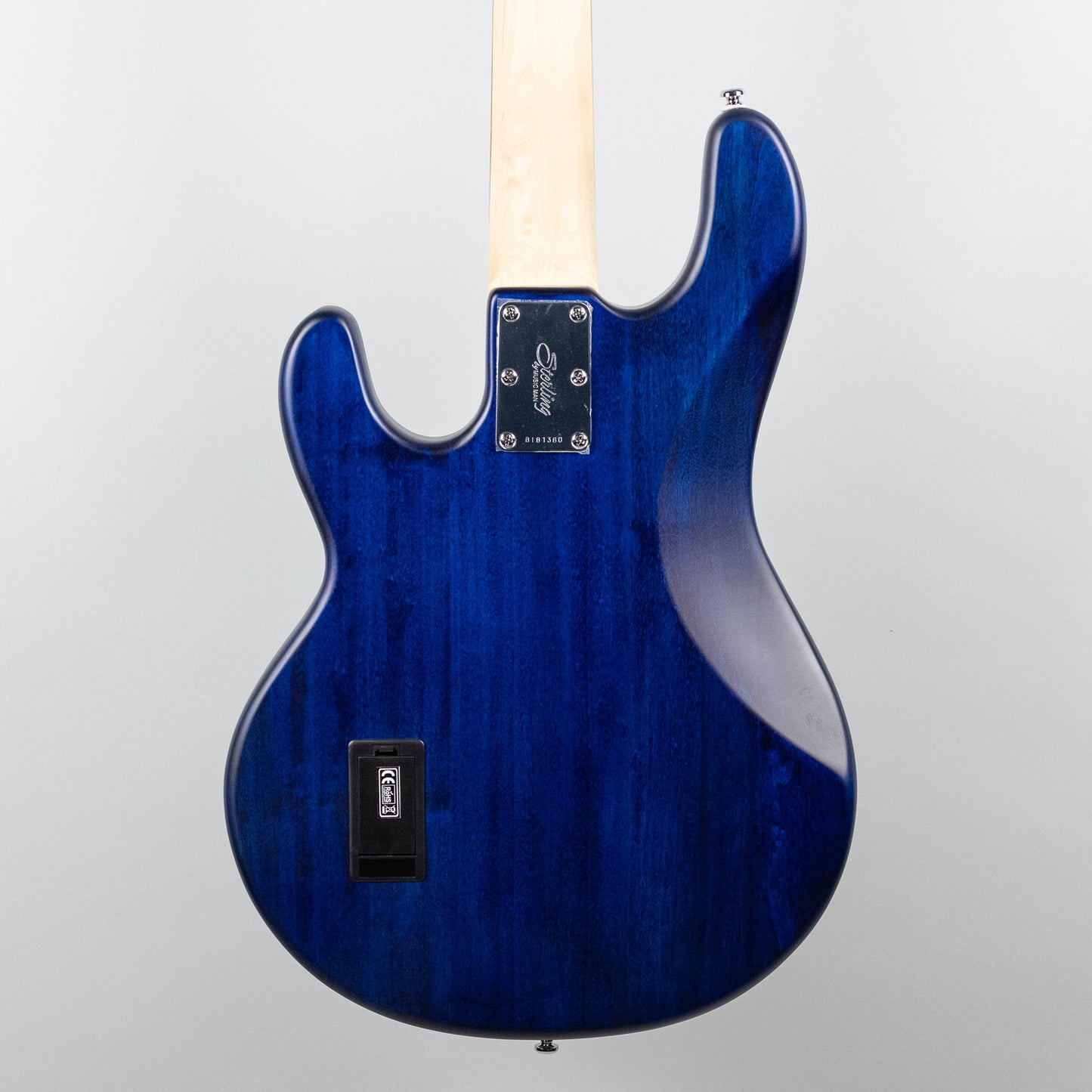 Sterling StingRay Ray4 Bass in Trans Blue Satin