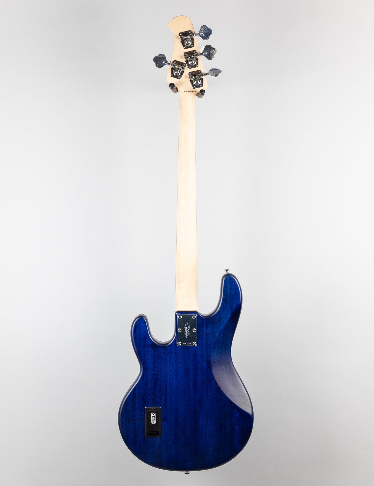 Sterling StingRay Ray4 Bass in Trans Blue Satin