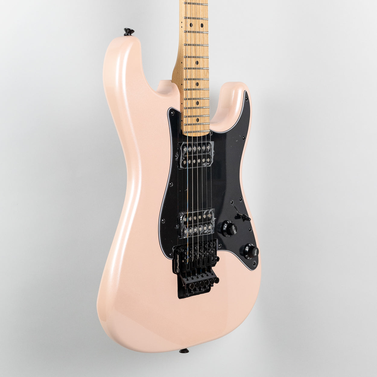 Squier Contemporary Stratocaster HH FR in Shell Pink Pearl
