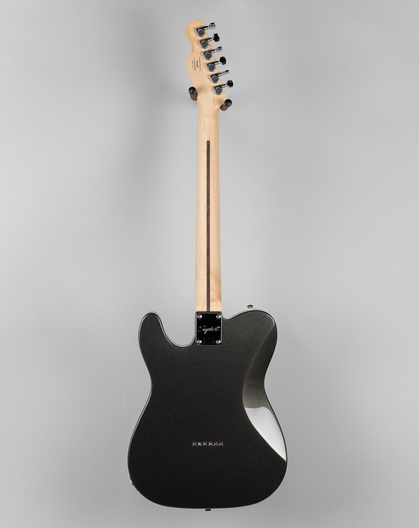 Squier Affinity Series Telecaster Deluxe in Charcoal Frost Metallic