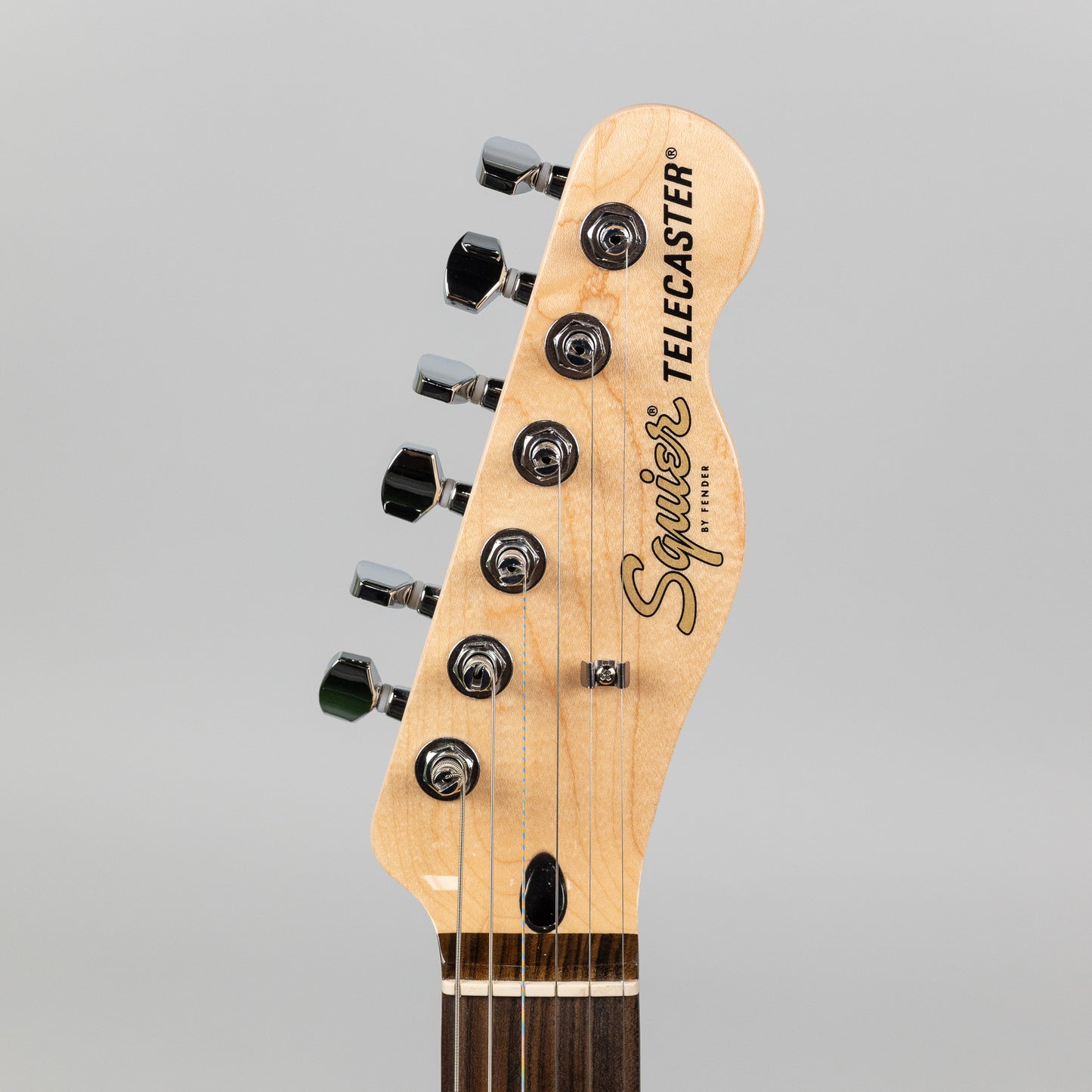 Squier Affinity Series Telecaster Deluxe in Charcoal Frost Metallic